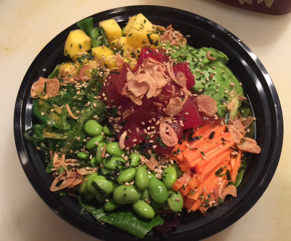 Ahi Tuna Poke.